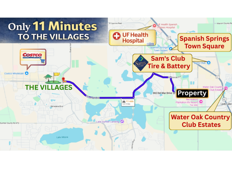 Del Mar Dr, Lady Lake FL, 32159