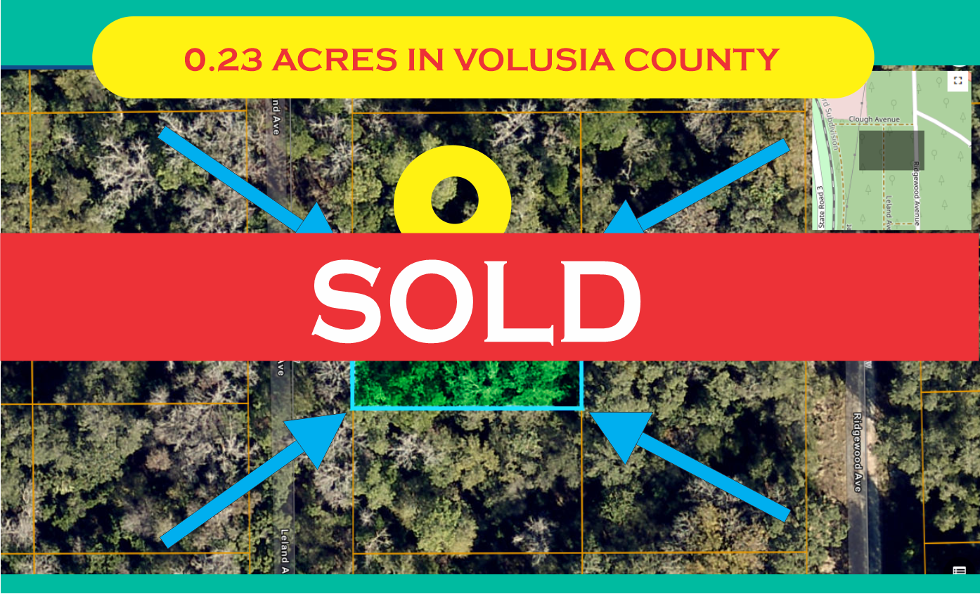 Leland Ave, Deleon Springs, FL 32130 For Sale Land Near Me