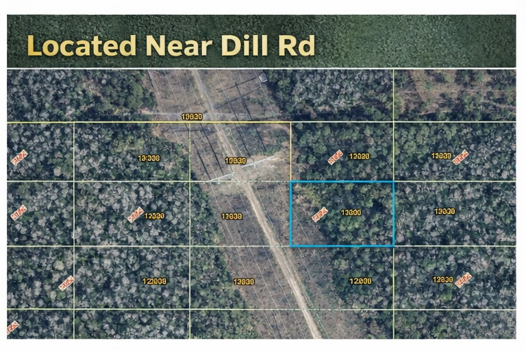Dill Rd, Bithlo, FL 32820 1.27 Acres
